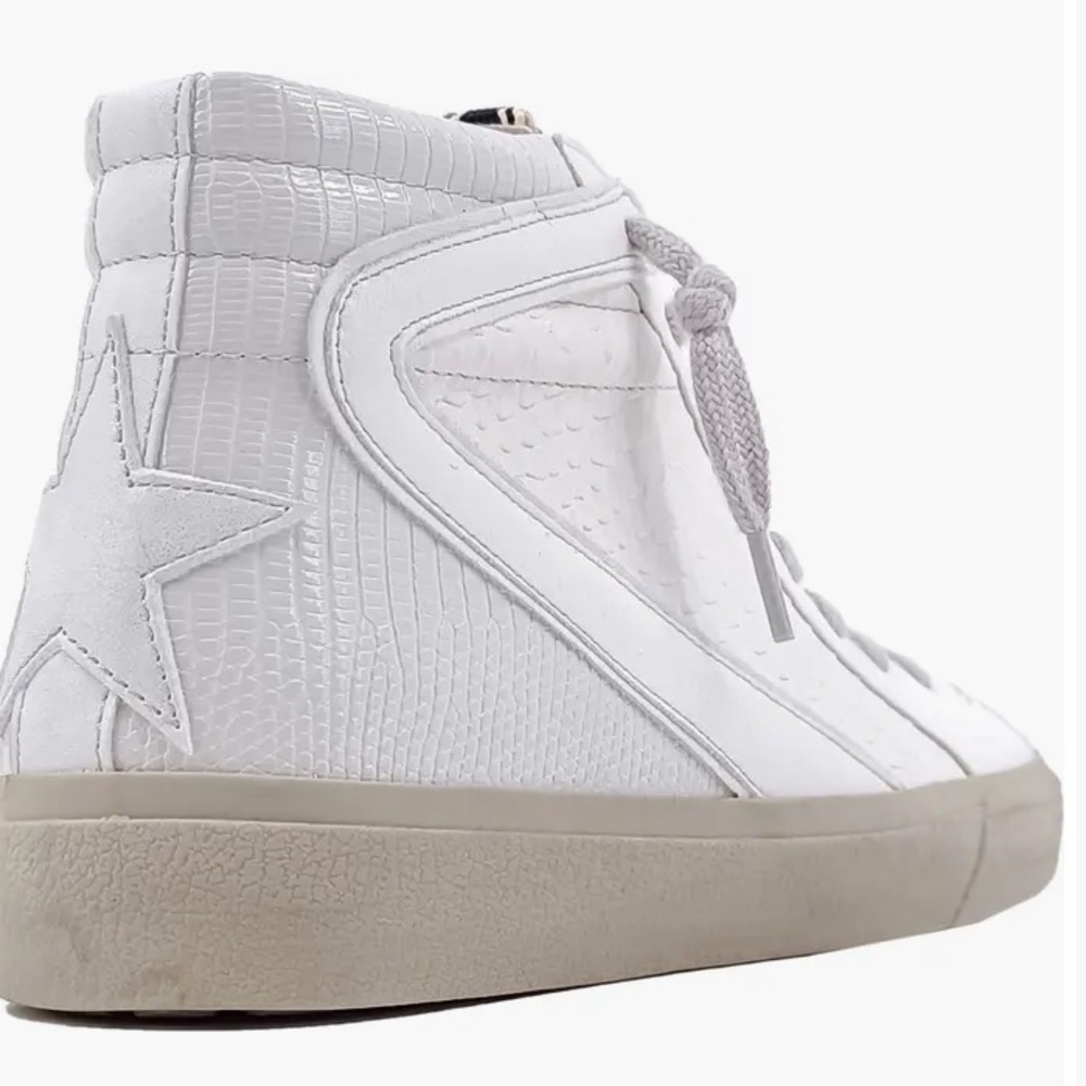 Shu Shop Rooney High-Top distressed retro star Sneakers